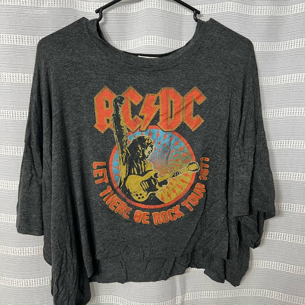 AC/DC crop top